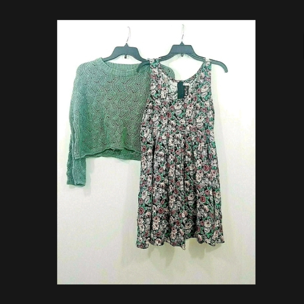 All That Jazz Vintage Short Floral Dress